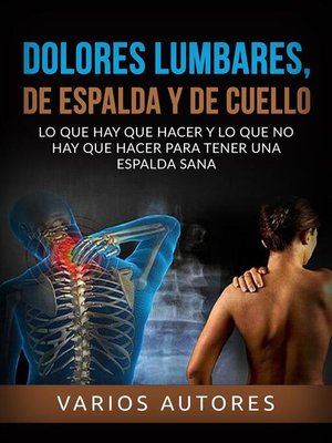 cover image of Dolores lumbares, de espalda y de cuello (Traducido)